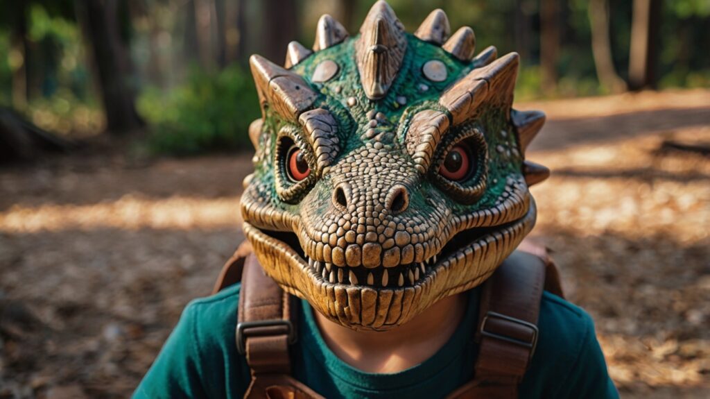 Dinosaur Masks and Claws for Kids